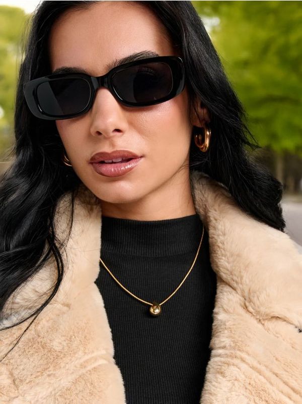 Sinsay Sinsay - Минималистично колие - златно