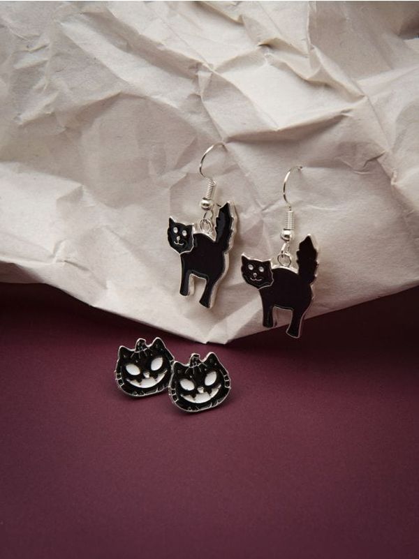 Sinsay Sinsay - Обеци, 2 чифта - многоцветен