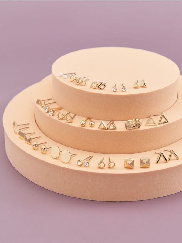 Sinsay Sinsay - Обеци, 20 чифта - златно