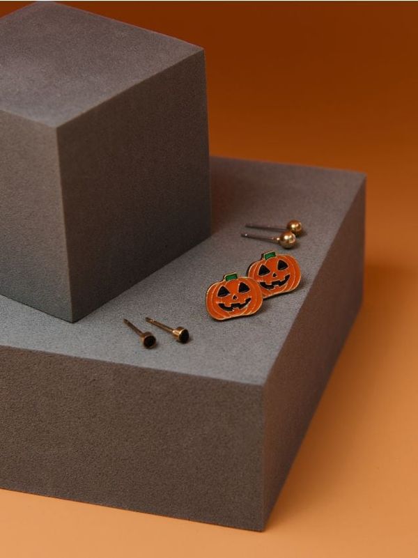 Sinsay Sinsay - Обеци, 3 чифта - многоцветен