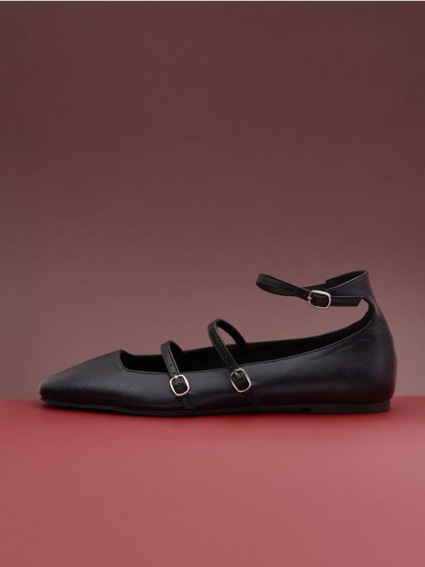 Sinsay Sinsay - Обувки тип балеринки - черeн