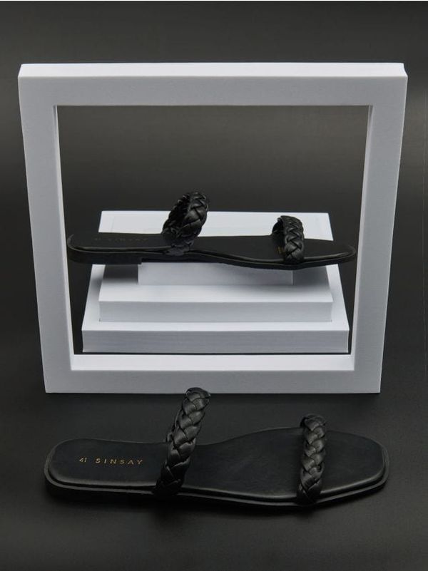 Sinsay Sinsay - Обувки тип балеринки - черeн