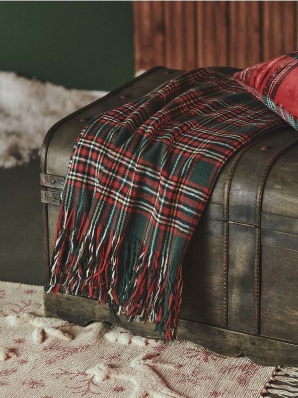 Sinsay Sinsay - Одеяло - синьо-зелено