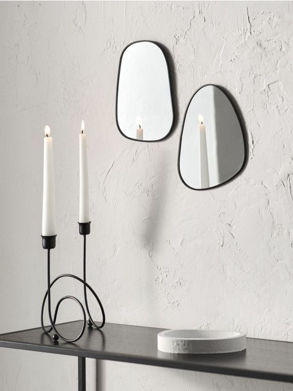 Sinsay Sinsay - Огледало 2 pack - черeн