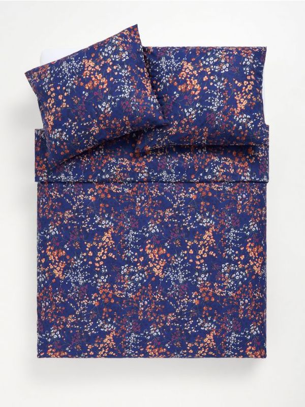 Sinsay Sinsay - Памучен комплект спално бельо - черeн