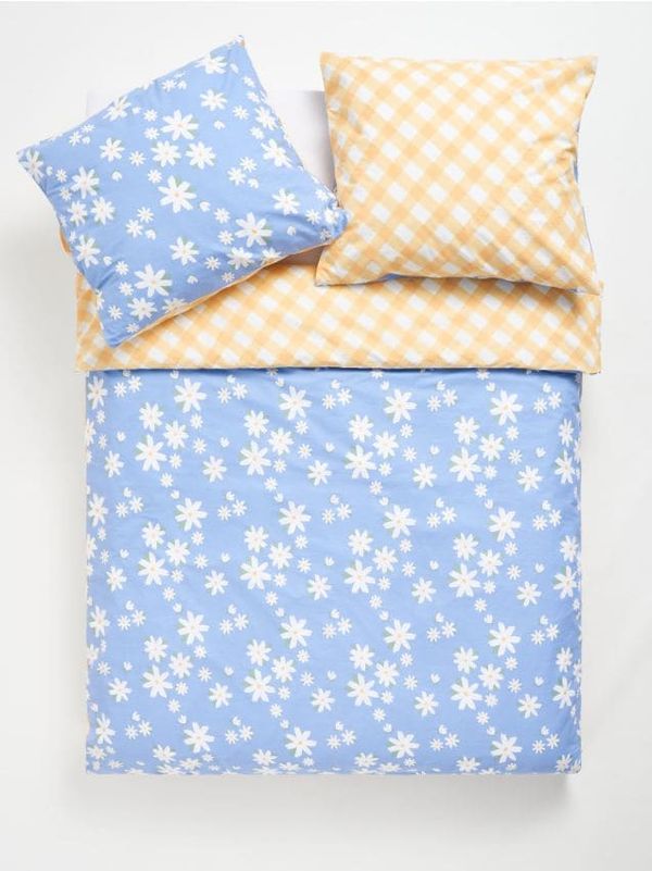 Sinsay Sinsay - Памучен комплект спално бельо - многоцветен