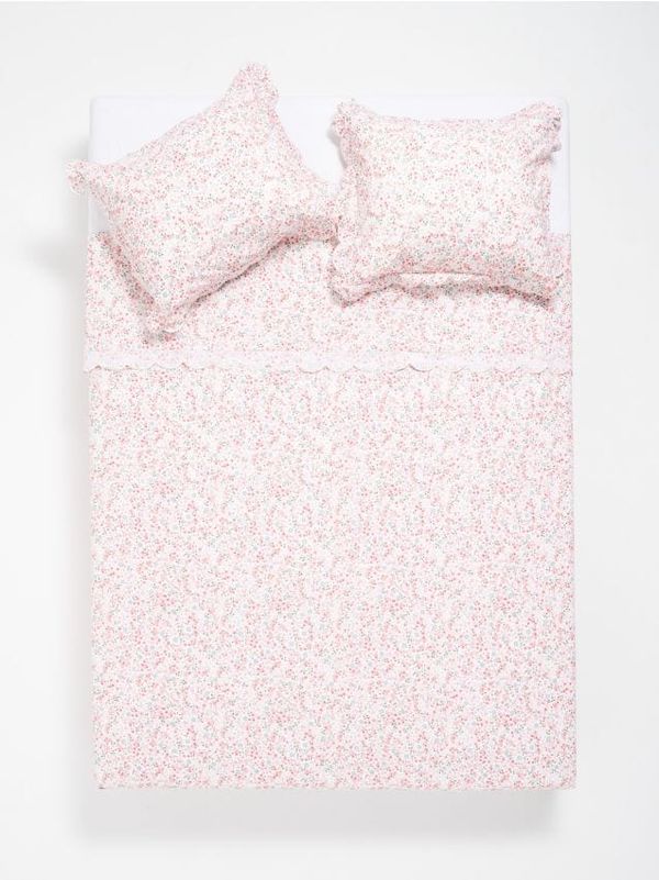 Sinsay Sinsay - Памучен комплект спално бельо - многоцветен