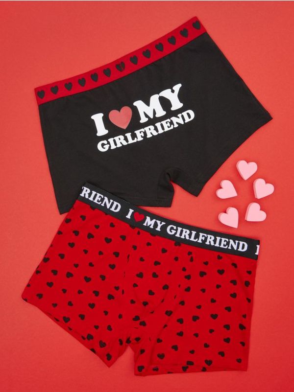 Sinsay Sinsay - Памучни боксерки 2 броя - многоцветен