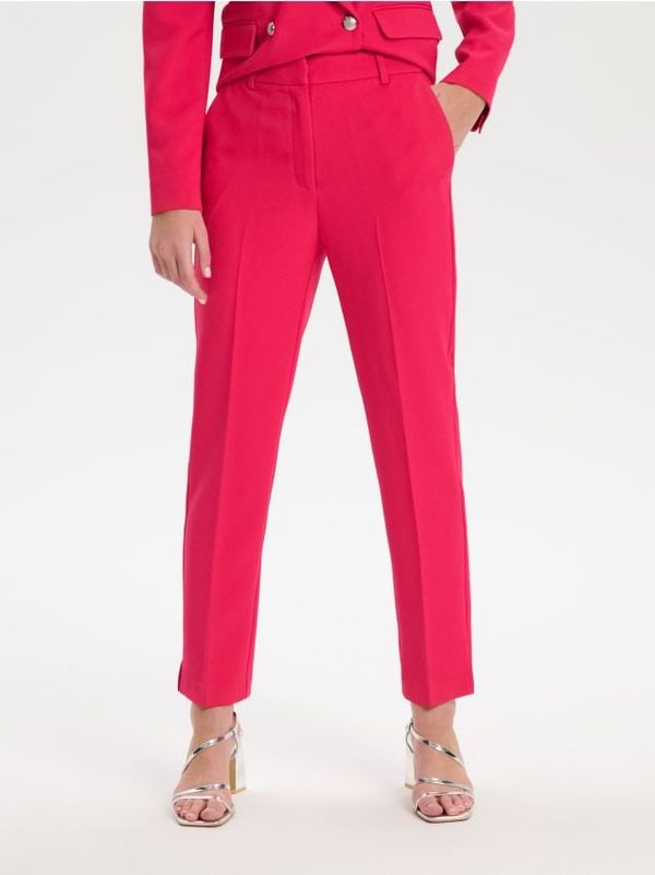 Sinsay Sinsay - Панталон тип цигара - фуксия