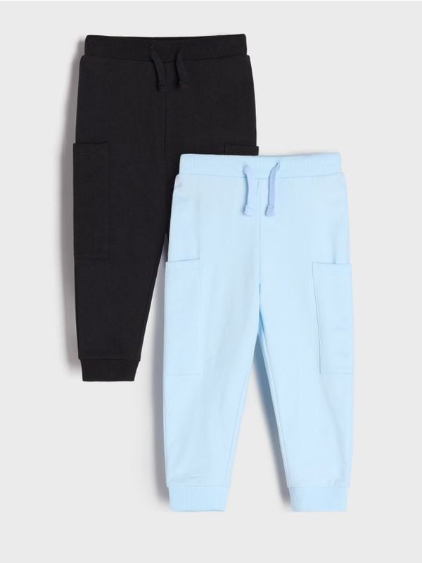 Sinsay Sinsay - Панталони 2 pack - бежово