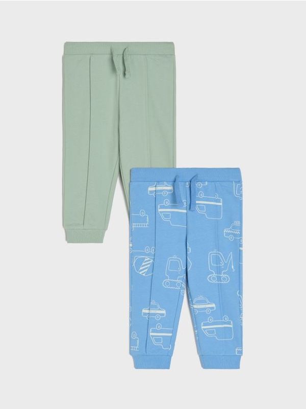 Sinsay Sinsay - Панталони 2 pack - cин