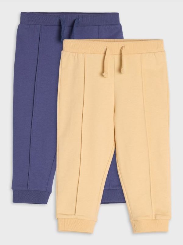Sinsay Sinsay - Панталони 2 pack - нави