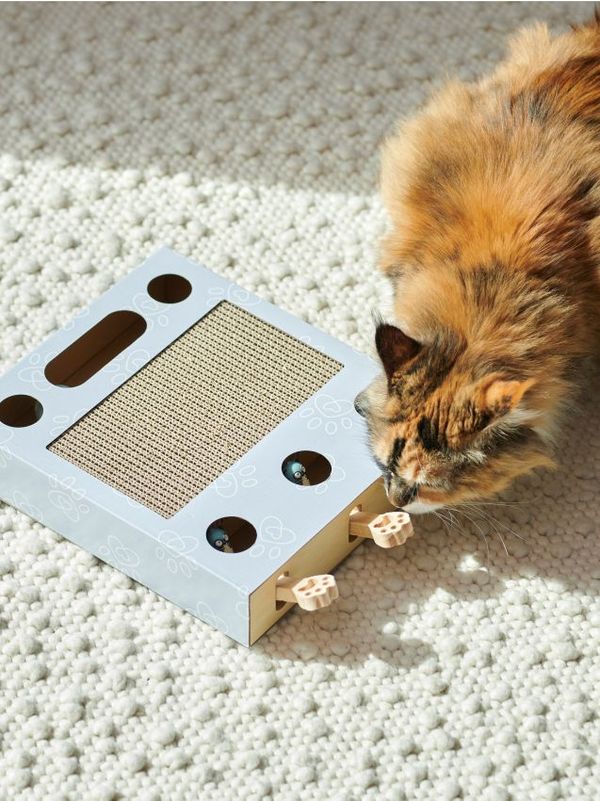 Sinsay Sinsay - Подложка за драскане за котки - Светло сиво