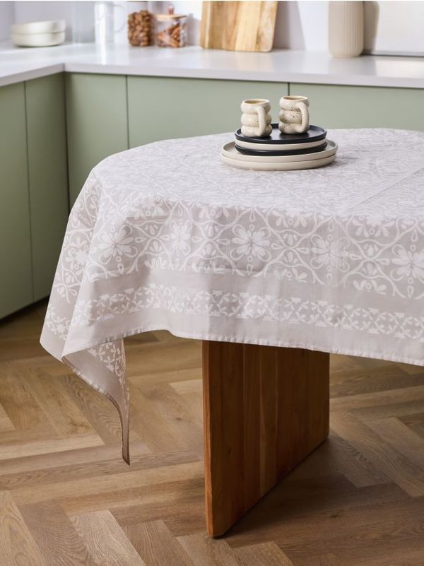 Sinsay Sinsay - Покривка за маса - Светло сиво