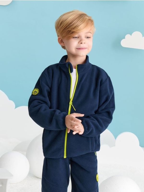 Sinsay Sinsay - Поларен суитшърт - нави