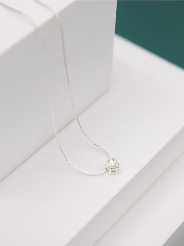 Sinsay Sinsay - Посребрено колие - сревърно