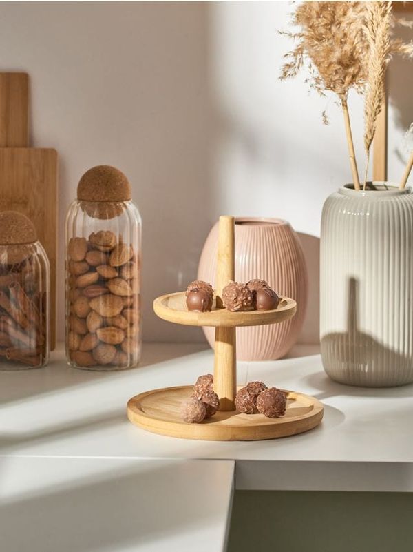 Sinsay Sinsay - Поставка за сладки - бежово