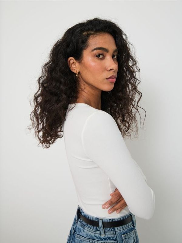 Sinsay Sinsay - Позлатени обеци - златно