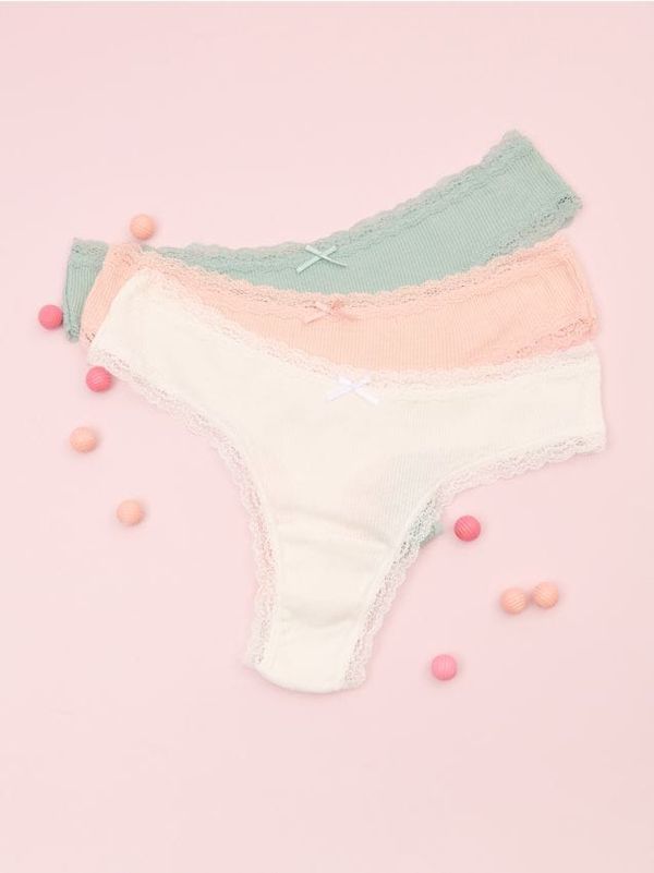 Sinsay Sinsay - Прашки 3 пакета - многоцветен