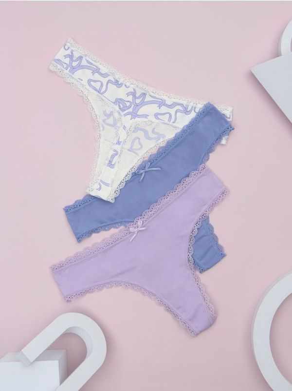 Sinsay Sinsay - Прашки 3 пакета - многоцветен