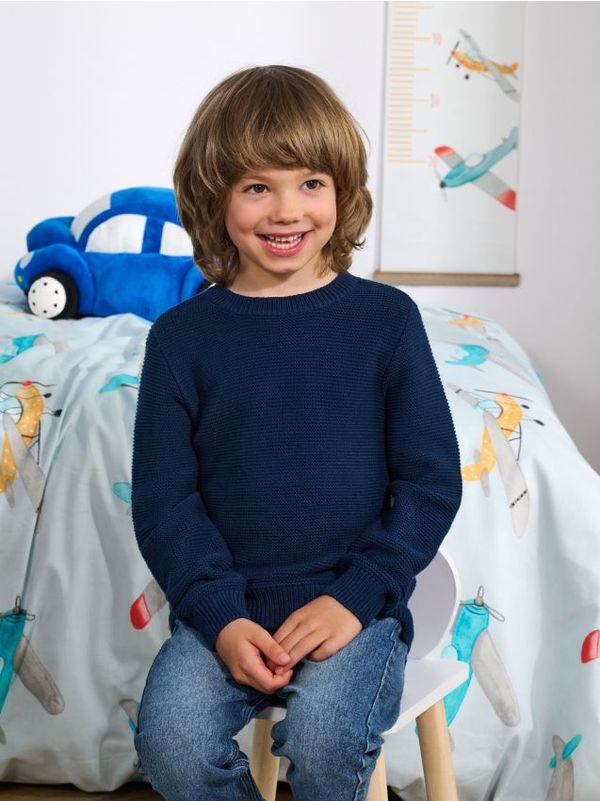 Sinsay Sinsay - Пуловер - нави