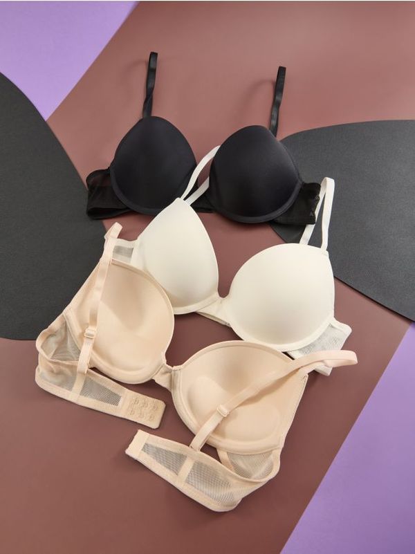 Sinsay Sinsay - Push up сутиен 3 pack - многоцветен