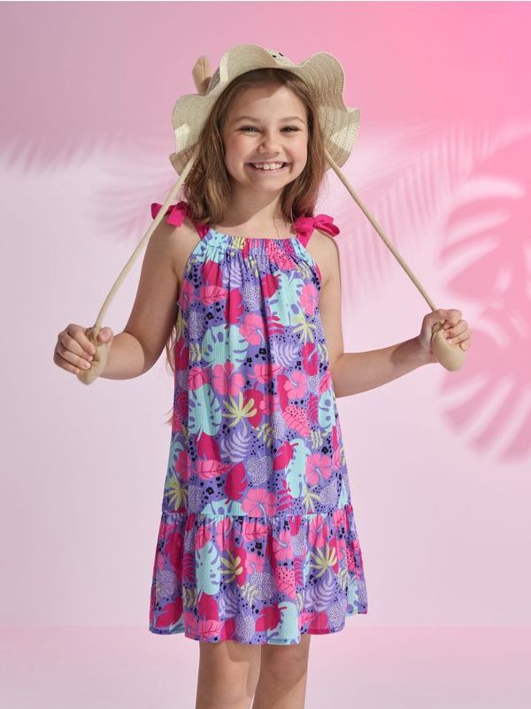 Sinsay Sinsay - Рокля тип babydoll - многоцветен