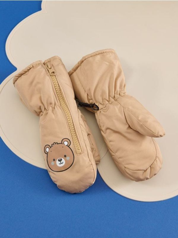 Sinsay Sinsay - Ръкавици с един пръст - бежово