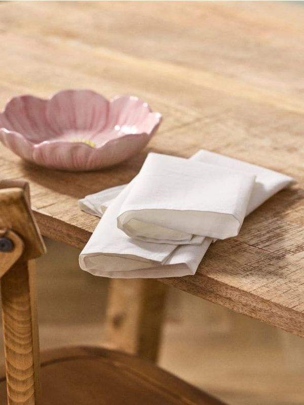 Sinsay Sinsay - Салфетки 2 pack - кремав