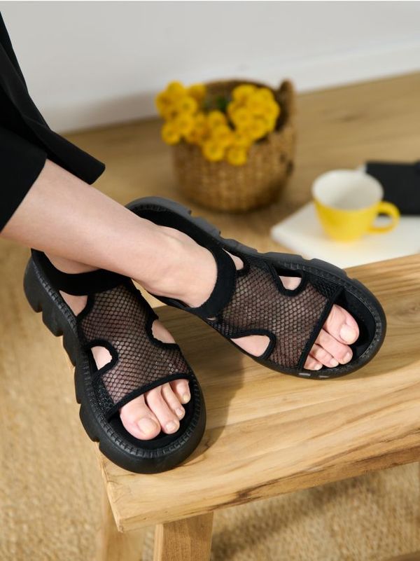 Sinsay Sinsay - Сандали - черeн