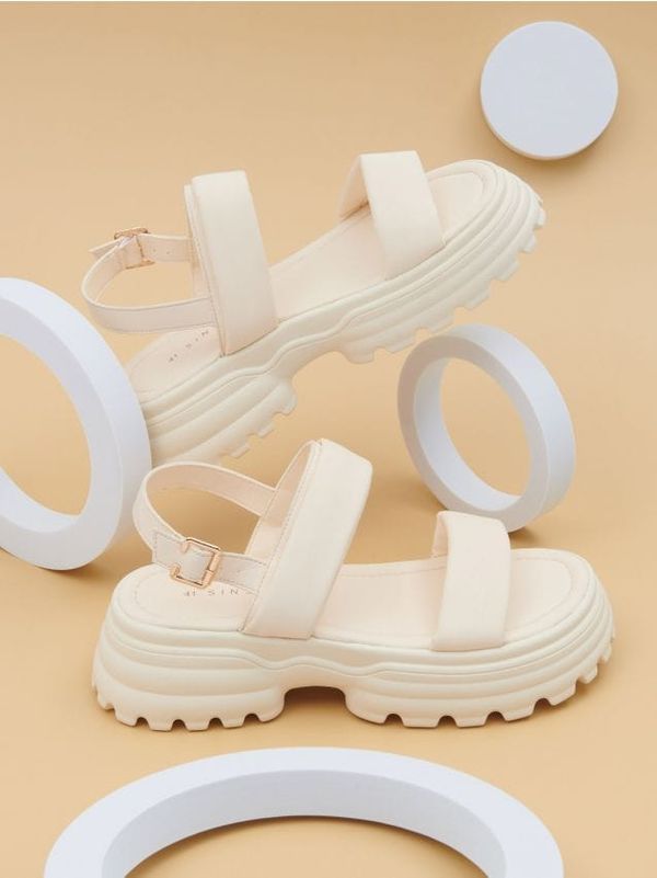 Sinsay Sinsay - Сандали - телесен цвят