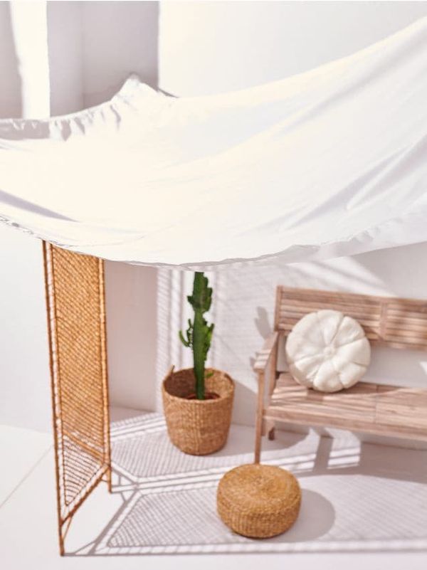 Sinsay Sinsay - Сенник за прозорец - кремав