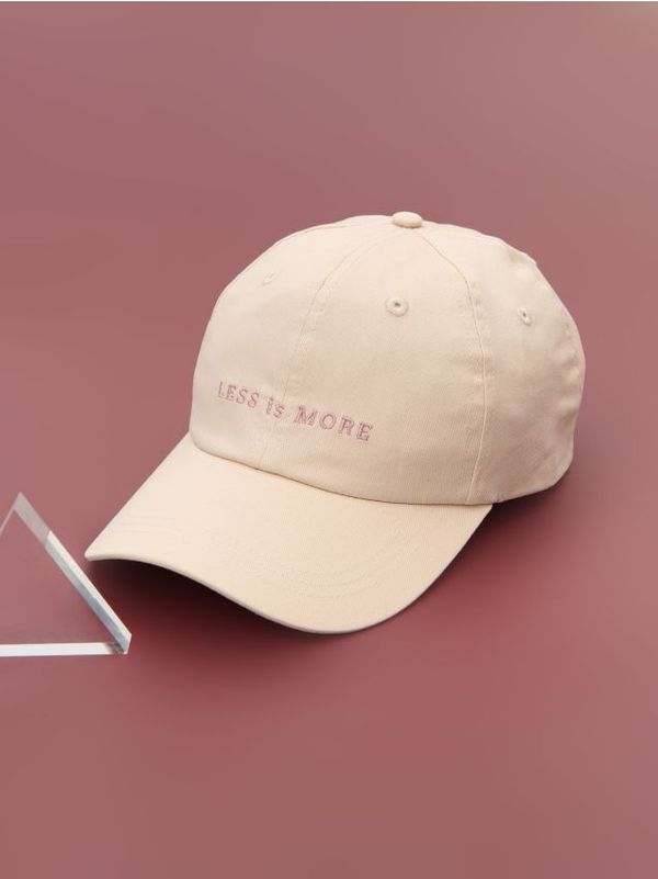 Sinsay Sinsay - Шапка с козирка - бежово