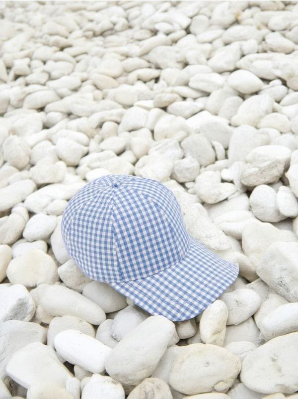 Sinsay Sinsay - Шапка с козирка - бледосиньо