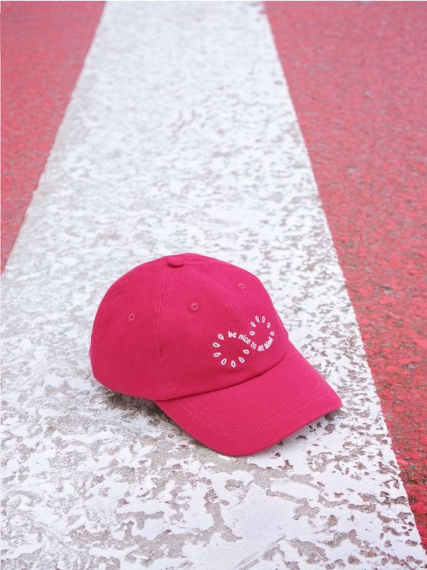 Sinsay Sinsay - Шапка с козирка - фуксия