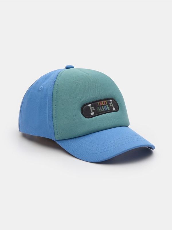 Sinsay Sinsay - Шапка с козирка - светлосиньо