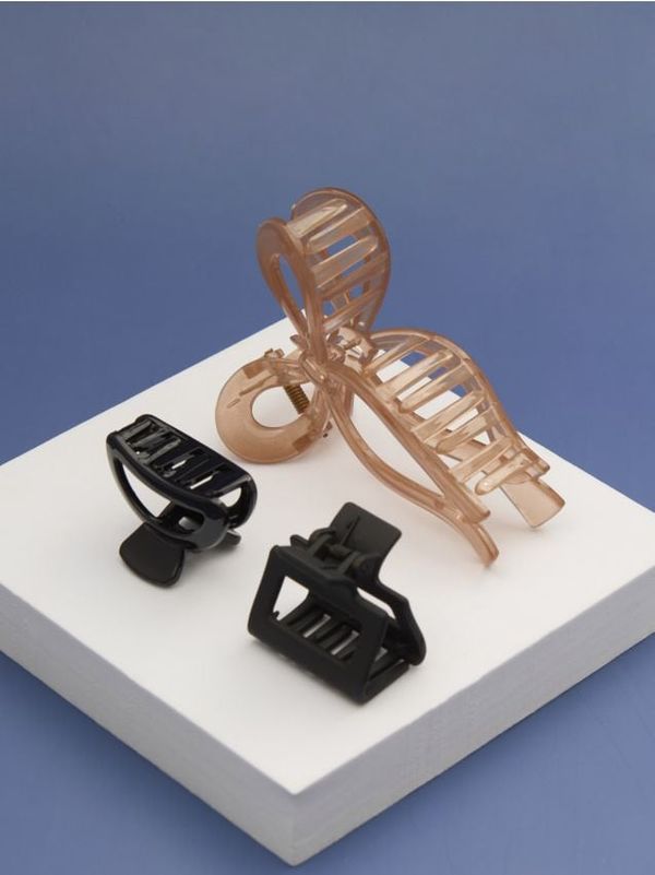 Sinsay Sinsay - Щипки за коса 3 опаковки - многоцветен