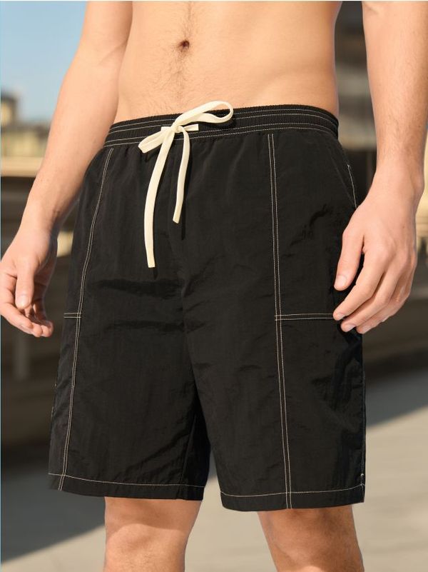 Sinsay Sinsay - Шорти за плуване - черeн