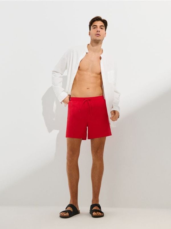 Sinsay Sinsay - Шорти за плуване - червeн