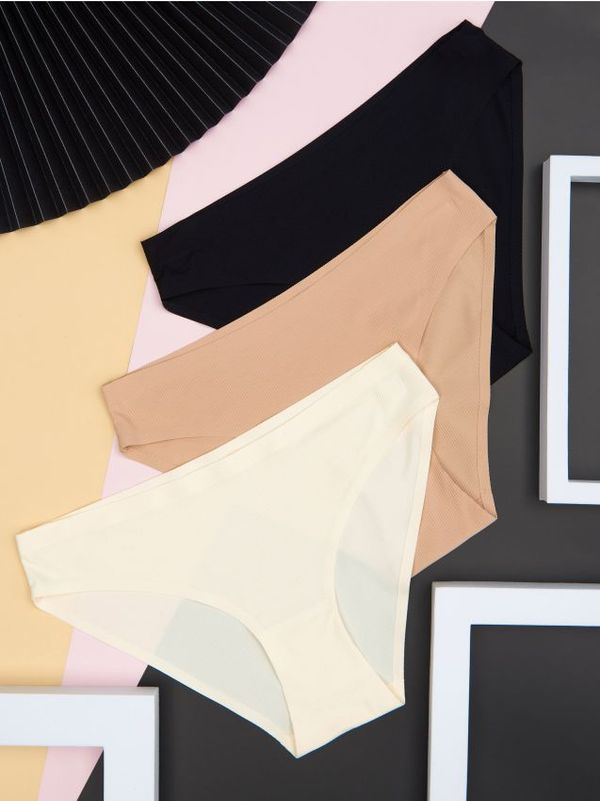 Sinsay Sinsay - Слипове 3 броя - черeн