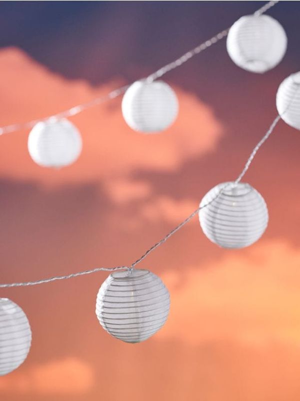 Sinsay Sinsay - Слънчева LED лампа - бял