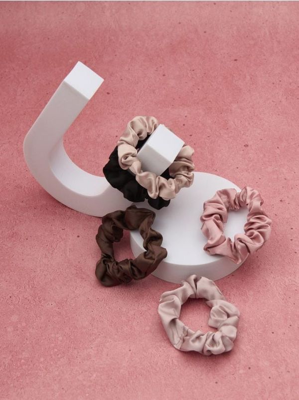 Sinsay Sinsay - Спираловидни ластици за коса, 5 броя - многоцветен