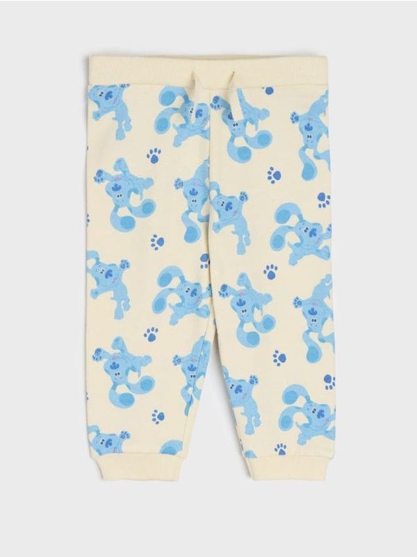 Sinsay Sinsay - Спортен панталон - кремав