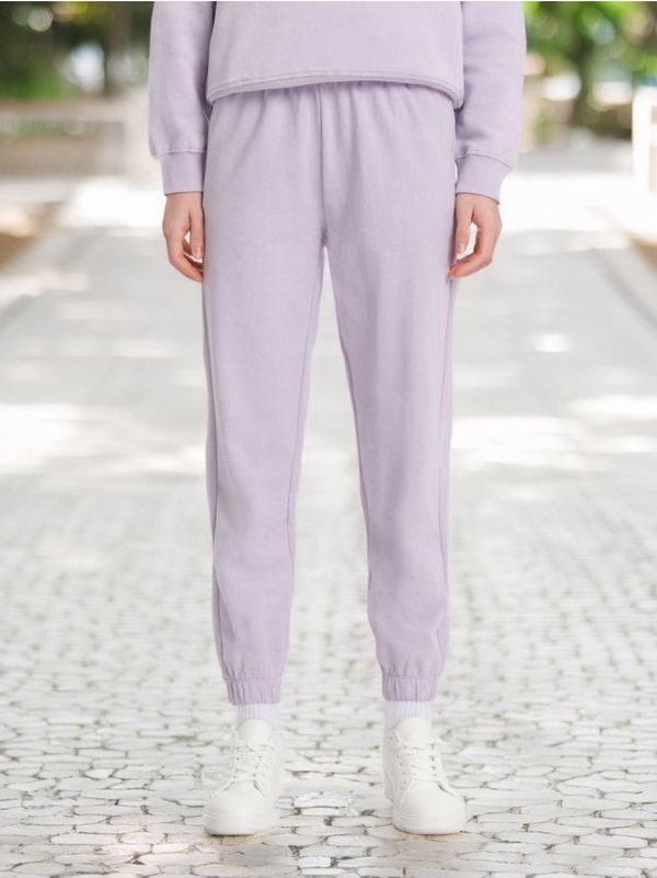 Sinsay Sinsay - Спортен панталон - лавандула