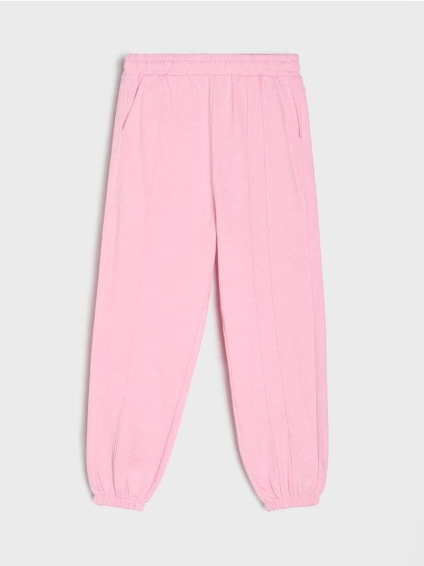 Sinsay Sinsay - Спортен панталон - пастелнорозово