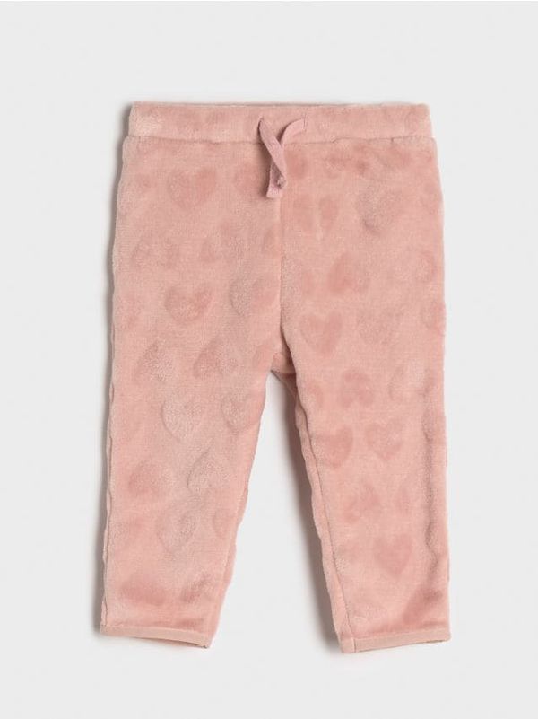 Sinsay Sinsay - Спортен панталон - пастелнорозово