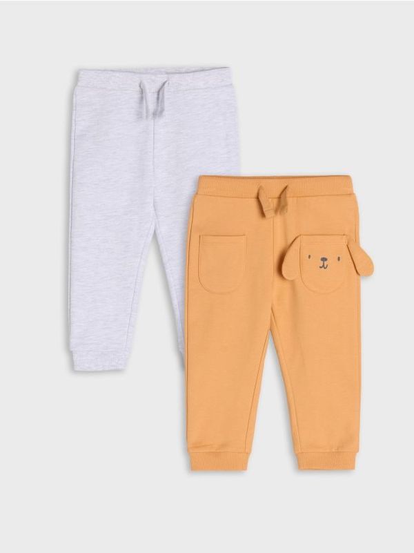 Sinsay Sinsay - Спортни панталони, 2 броя - бежово