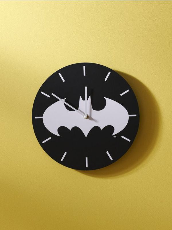 Sinsay Sinsay - Стенен часовник Batman - черeн
