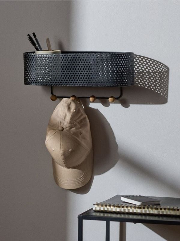 Sinsay Sinsay - Стенен рафт - черeн