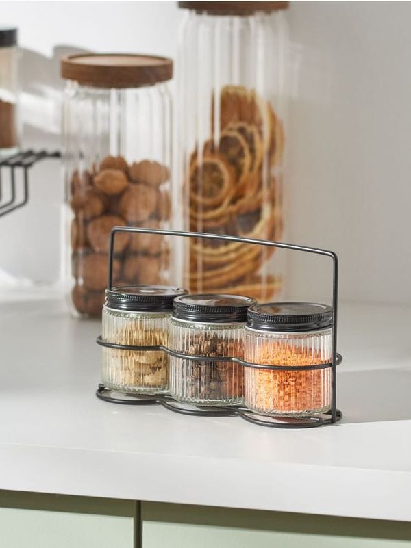 Sinsay Sinsay - Стойка за подправки - черeн